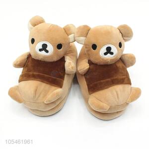 New Arrival Children Cartoon Bear Indoor Warm Slippers