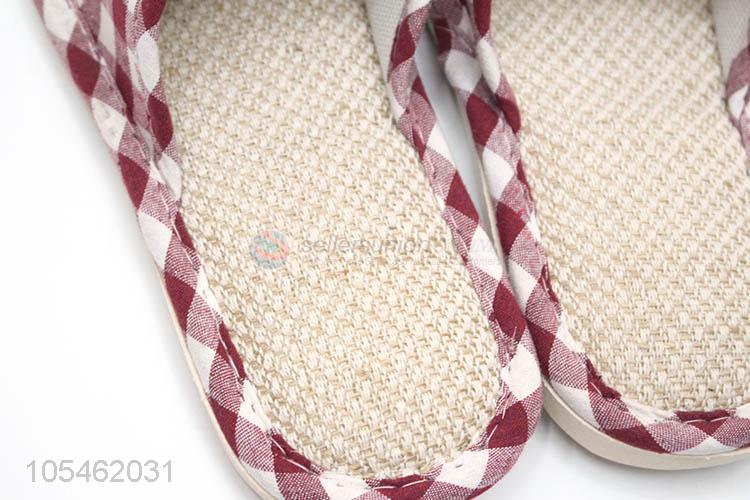 Top Quanlity Fashion Women Lattice Slippers