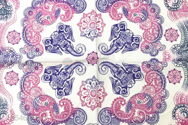 Wholesale low price square printing cotton bandanas