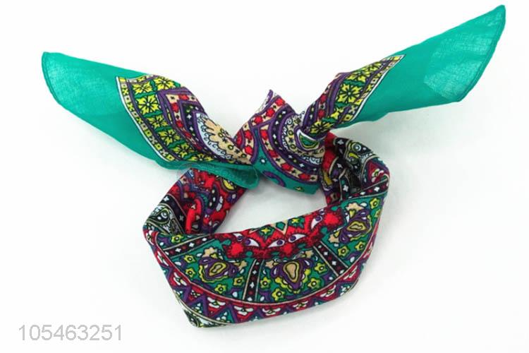 Bottom price hair accessories square bandanas