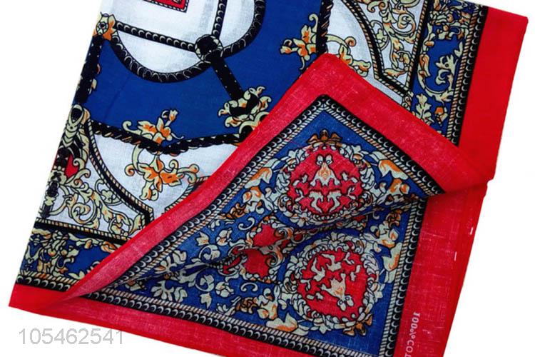 Customized wholesale hair accessories square bandanas