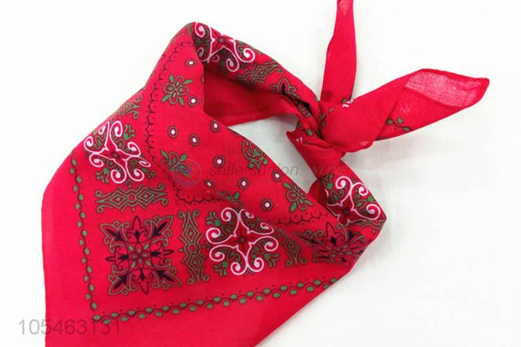 Cheap high quality hair accessories square bandanas