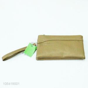 Promotional good quality women pu clutch bag