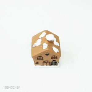 Competitive price house shape ceramic money box piggy bank