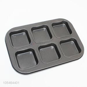 Good Factory Price Baking Tools Non-stick 6 Cups Cake Mould