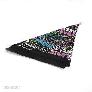 Factory wholesale 60*60cm custom logo polyester kerchief/bandanas