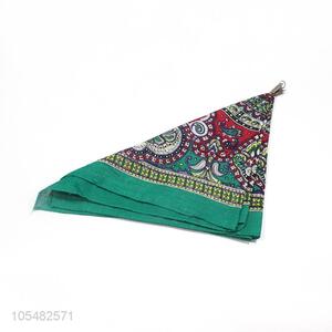 Promotional retro 60*60cm custom logo polyester kerchief/bandanas