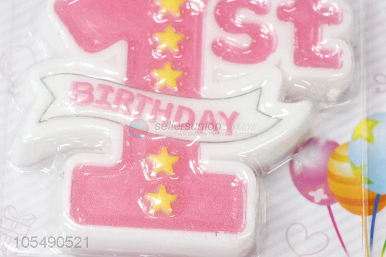 Reasonable Price Baby 1st Birthday Candles Birthday Party Decoration