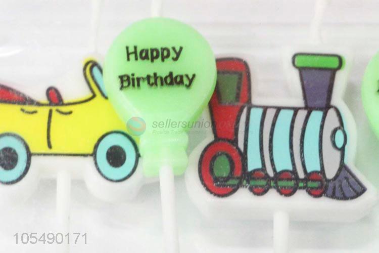 Factory Promotional Car Shape Birthday Cake Candles for Kid