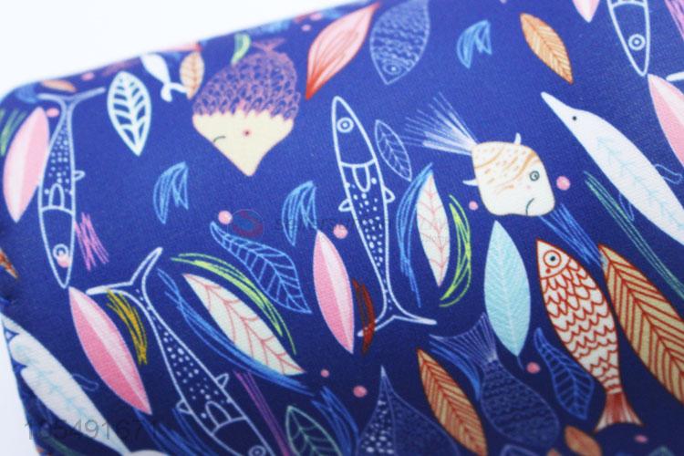 Low price stainless steel thermos bottle with fish printed cloth bag