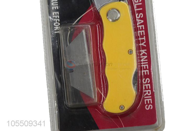 Chinese Factory Retractable Utility Knife Paper Cutter Knife Blade 19mm Cutter Knife