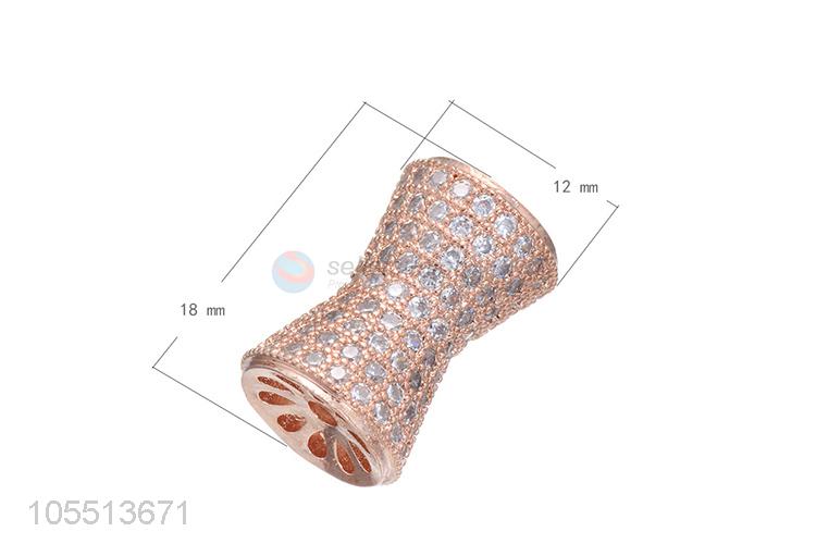 Best Quality Waist Drum Shape Bangle Bracelet Charm Hole Spacer Bead