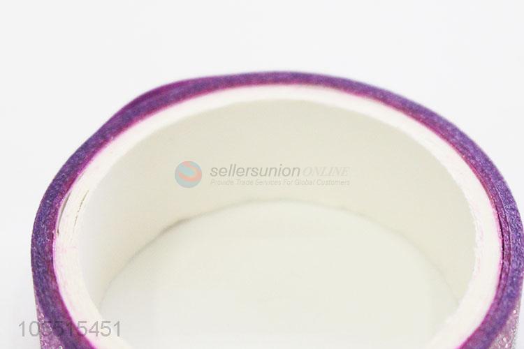 Top manufacturer star pattern glitter adhesive tape for decoration