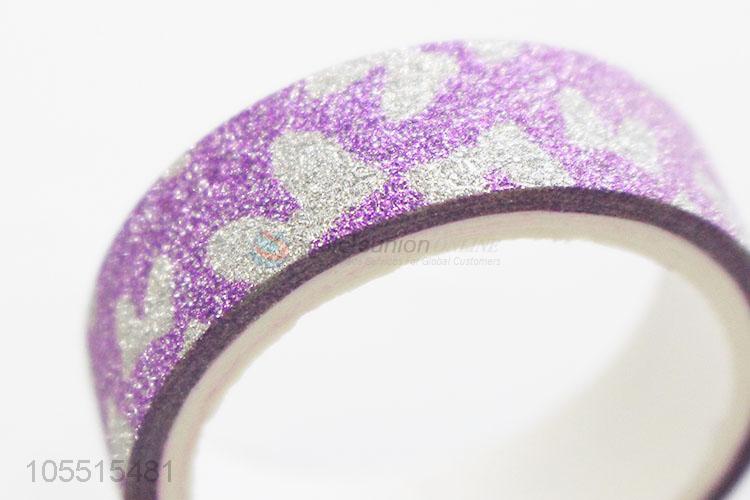 Best sale decorative butterfly pattern glitter adhesive tape