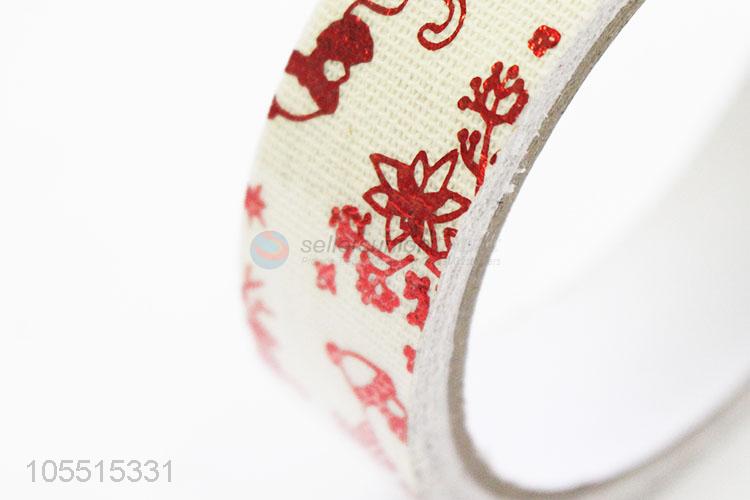 Best selling handmade ornaments use printed cloth duct adhesive tape