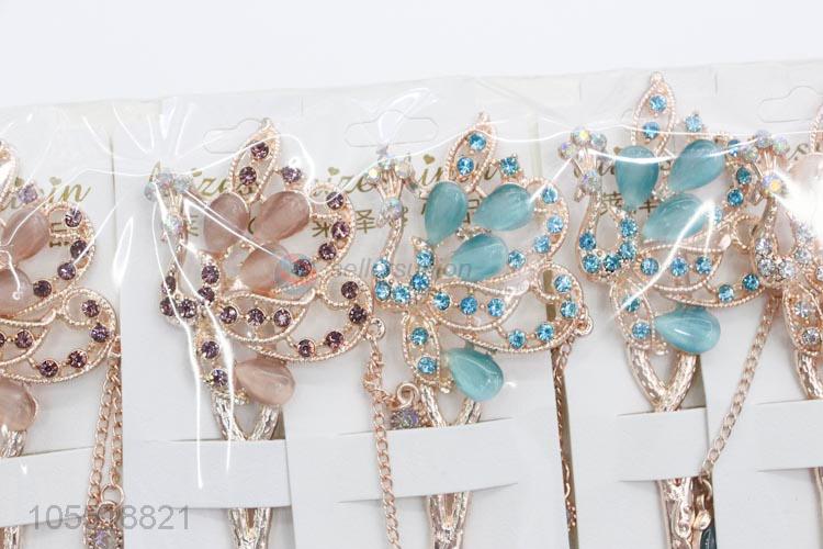 Advertising and Promotional Hair Accessories Vintage Flower Alloy Hairpin