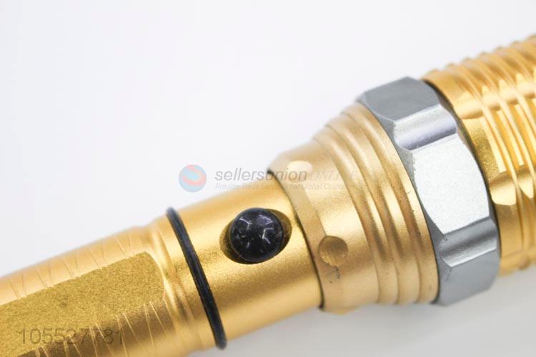 Premium quality aluminum alloy led glare flashlight for outside