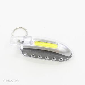 Factory customized wholesale led flashlight with key ring