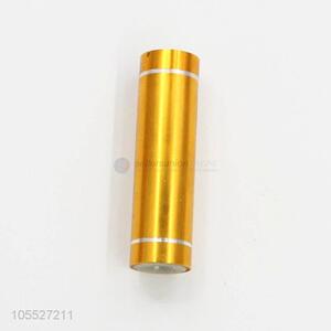 China OEM golden mini stick shape aluminum alloy led flashlight