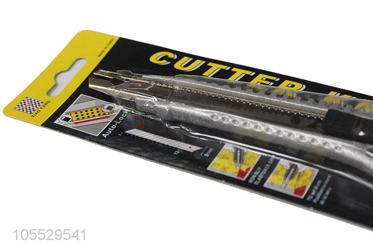 Superior quality utility snap-off knife safety box cutter