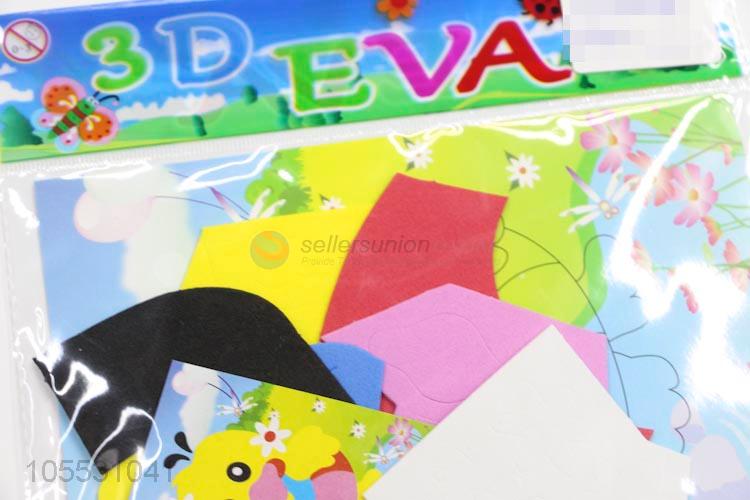 Latest Educational DIY Puzzle Sticker 3D Picture Collage