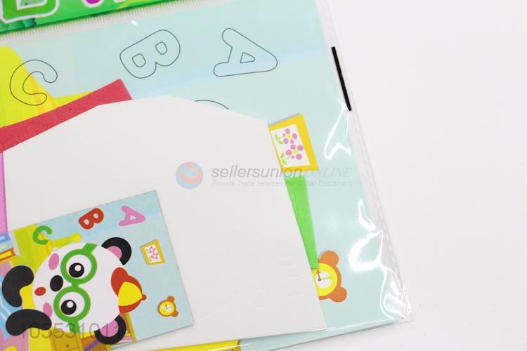 Educational 3D EVA Collage DIY Cartoon Puzzle Sticker