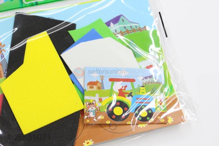 Hot Sale Pre-School Educational 3D EVA Puzzle Stickers