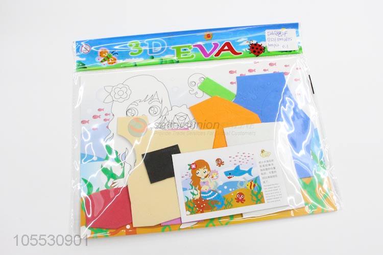 Pre-School Educational 3D EVA DIY Mosaic Picture Collage