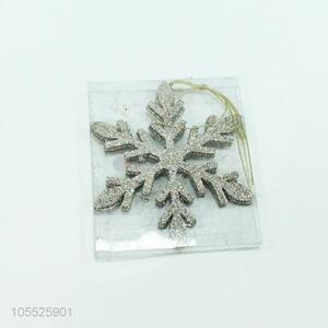 Superior quality silver glitter snowflake for Christmas decor