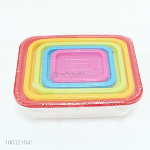 Factory Sale 5PC Preservation Box Lunch Box for Food
