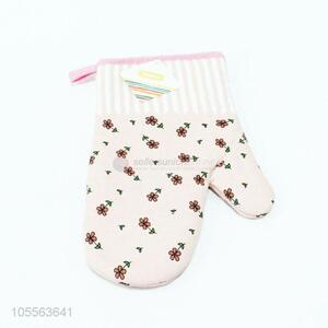 Flower Pattern Microwave Oven Mitts