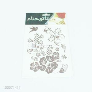 New and Hot Flower Pattern Tattoo Sticker for Sale