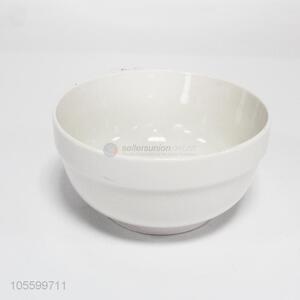 Hot selling family use white ceramic bowls