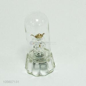 Good quality home decor led light angle glass crafts