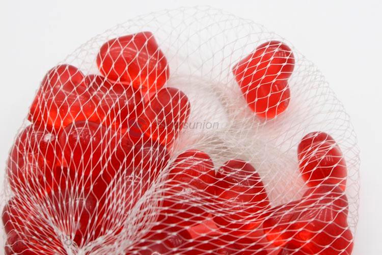 Excellent Quality Red Love Shape Acrylic Decoration Crafts