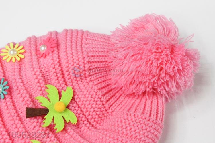 Unique Design Knitted Beanie Cap Baby Warm Hat