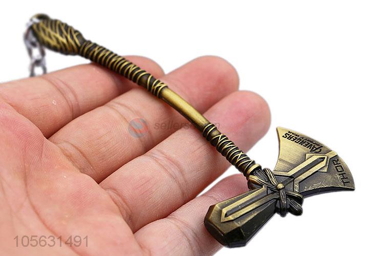 Hot Selling Zinc Alloy Axe Shape Key Chain Fashion Accessories