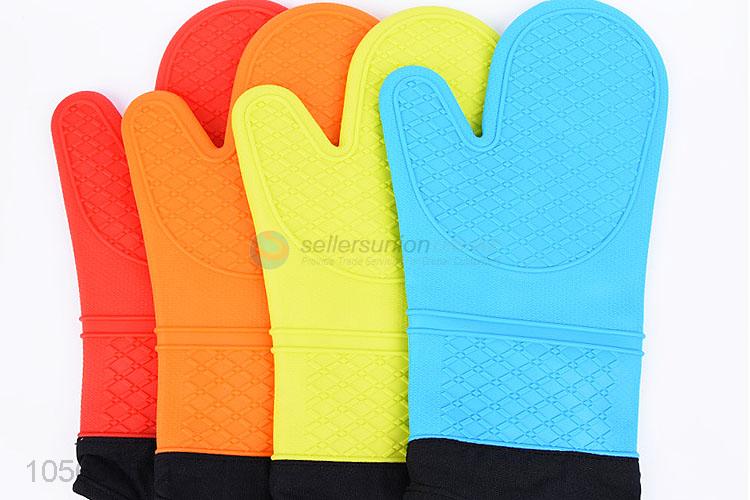 New Arrival 176g Thicken Anti-Skid Silicone Gloves For Kitchen