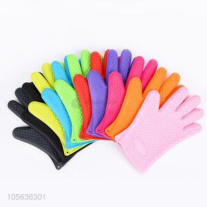 Wholesale 130g Thickened Anti-Skid Silicone Gloves Heat Resistant Gloves