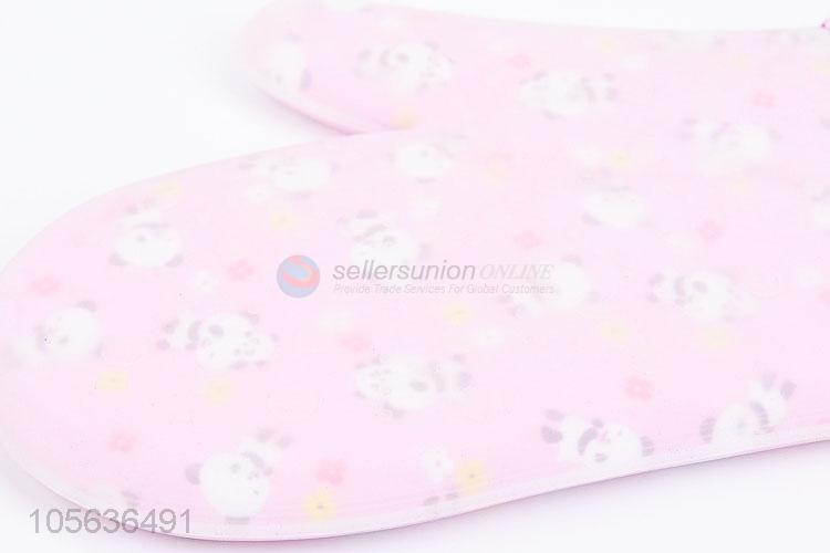 New Style 125g Cotton Print Oven Mitt Heat Insulation Silicone Gloves