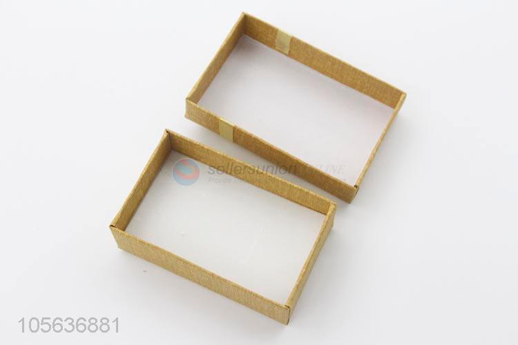 Professional suppliers printed paper ring earstuds box