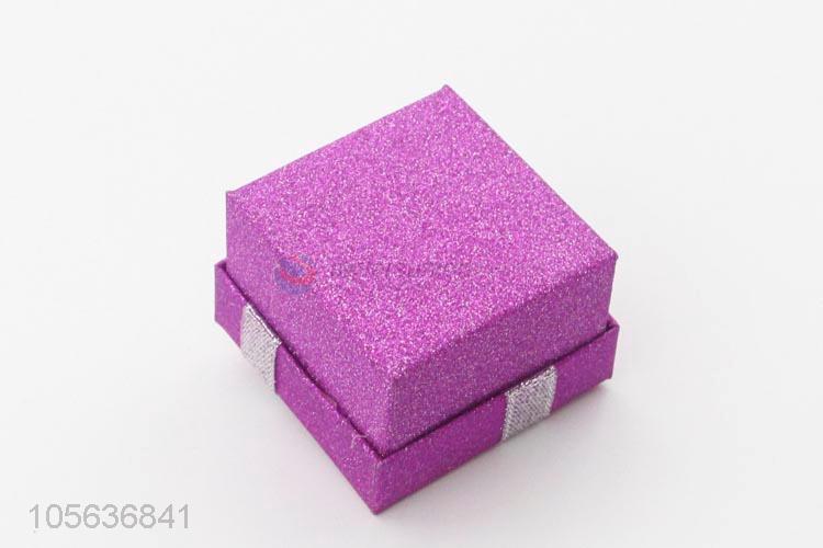 Best selling delicate printing ring box jewelry box