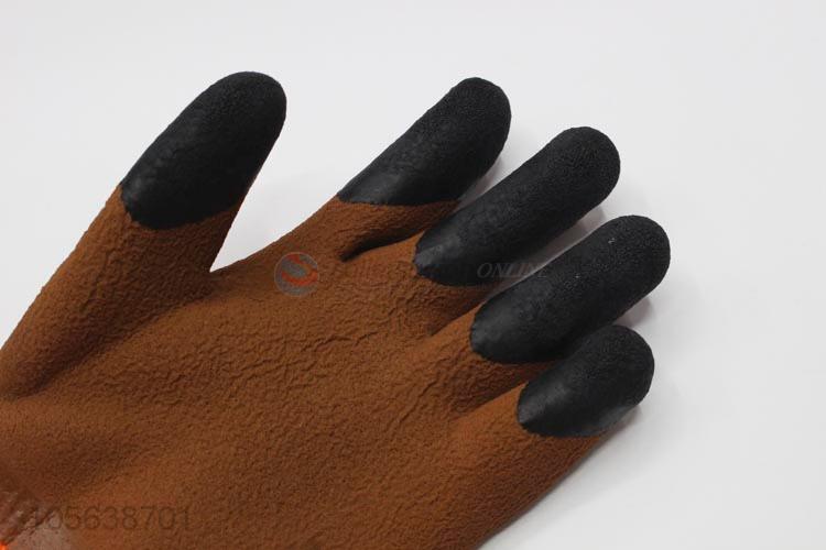 Promotional cheap latex coated cotton gloves work gloves