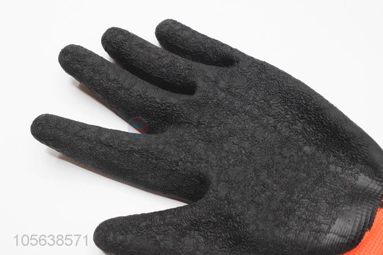 China maker latex work gloves protective safety gloves