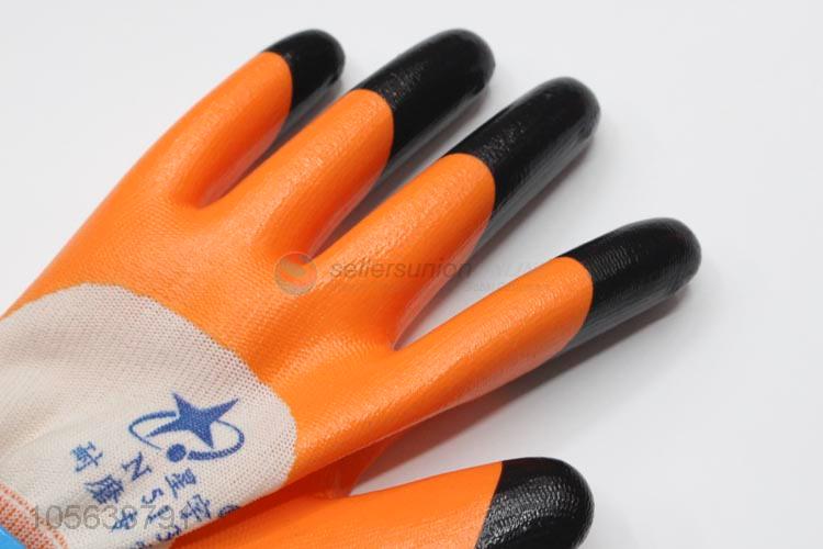 Popular design anti-slip hand protective safety working gloves