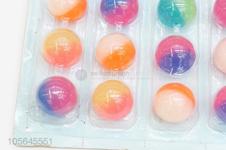 Hot selling rubber bouncy ball racquetball kids toy balls