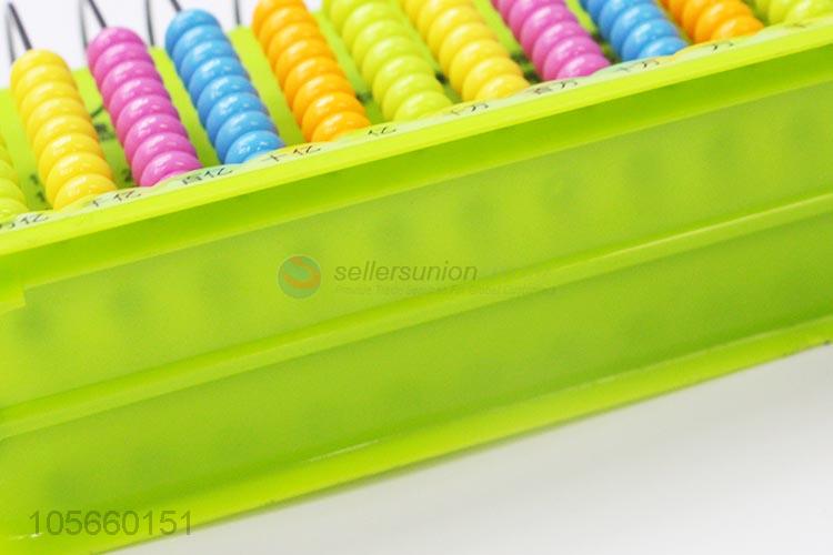 Top Quanlity Multicolor Beads Design Educational Abacus Toy Children Counting Number