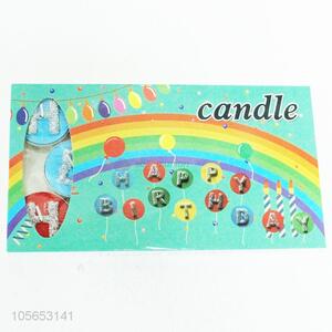 Good sale 13pcs letter birthday candles