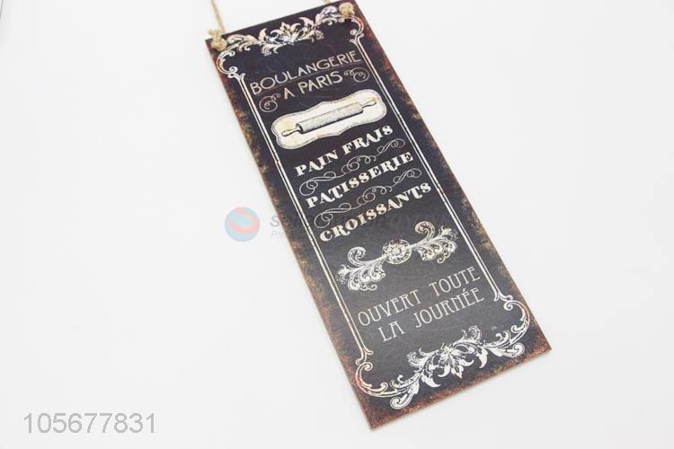 China Wholesale Restaurant Decoration Hanging Board