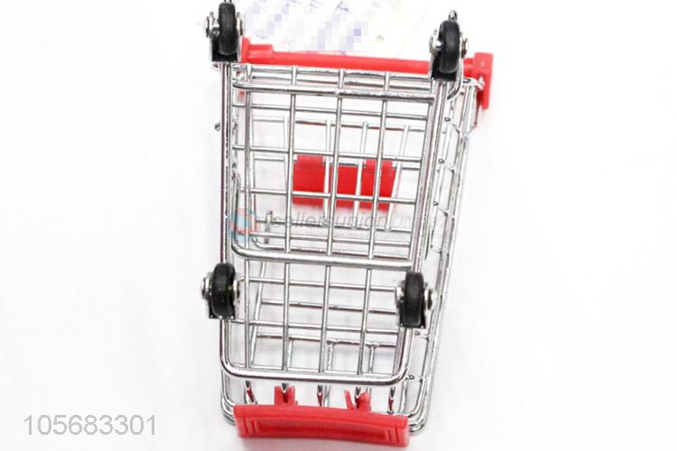 Hot Selling Mini Shopping Cart Decorative Crafts